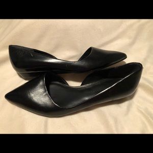 Sigerson Morrison black leather flats